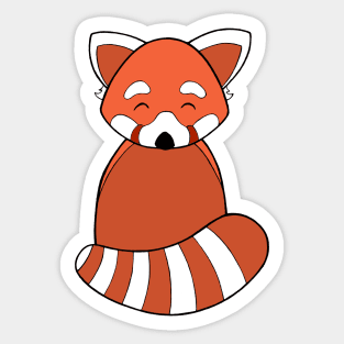 Red Panda Sticker